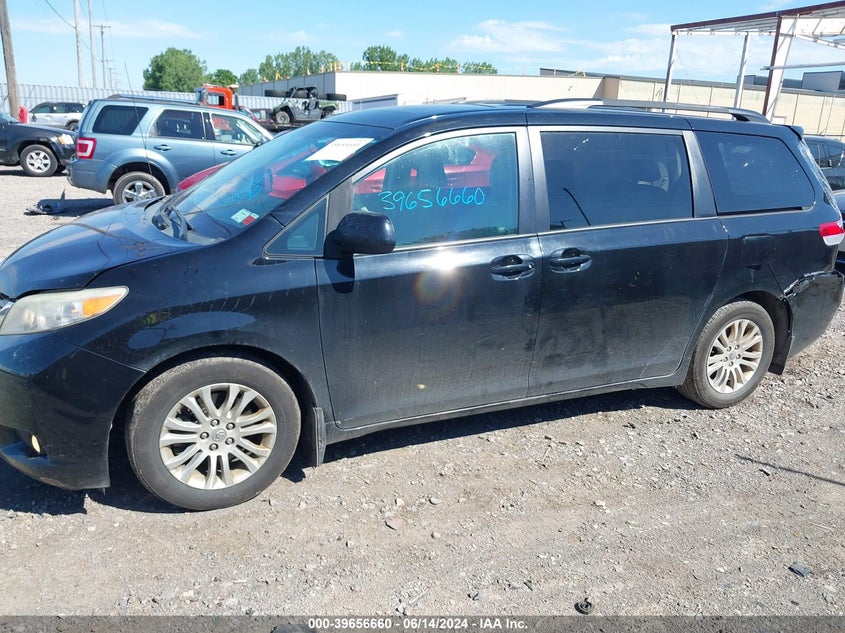 2012 Toyota Sienna Xle V6 8 Passenger VIN: 5TDYK3DC6CS244806 Lot: 39656660