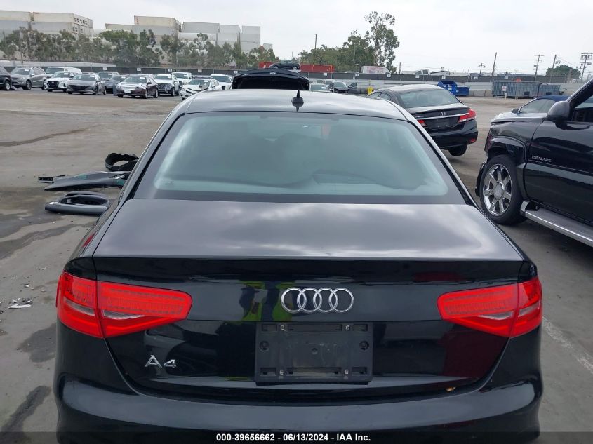 2015 Audi A4 2.0T Premium VIN: WAUAFAFLXFN034420 Lot: 39656662