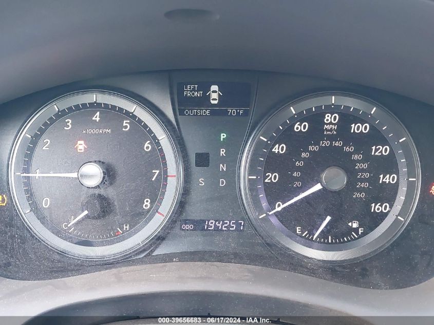 2011 Lexus Es 350 VIN: JTHBK1EG2B2454898 Lot: 39656683