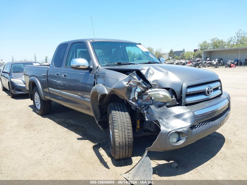 2006 Toyota Tundra Sr5 V8 VIN: 5TBRT34186S476305 Lot: 39656689