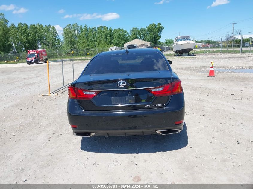 2013 Lexus Gs 350 VIN: JTHCE1BL1D5003296 Lot: 39656703