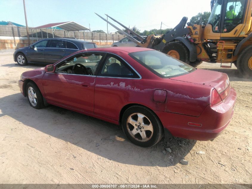 1999 Honda Accord Ex V6 VIN: 1HGCG2254XA009545 Lot: 39656707