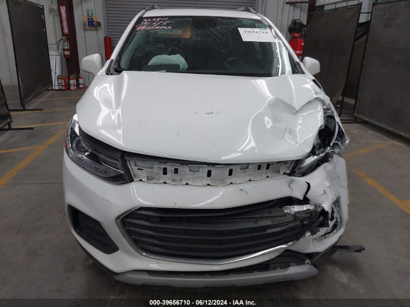 2020 Chevrolet Trax Fwd Lt VIN: KL7CJLSB7LB056369 Lot: 39656710