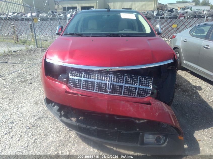 2010 Lincoln Mkx VIN: 2LMDJ8JCXABJ16943 Lot: 39656716