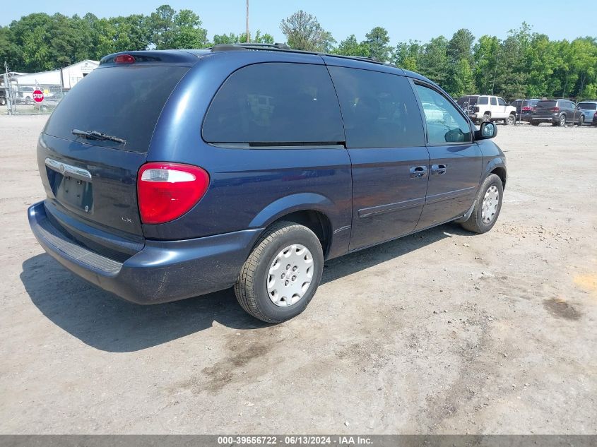 2004 Chrysler Town & Country Lx VIN: 2C4GP44R84R502261 Lot: 39656722