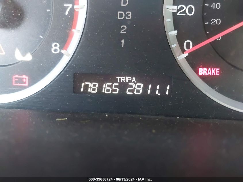 2009 Honda Accord 3.5 Ex-L VIN: 1HGCS22869A002897 Lot: 39656724