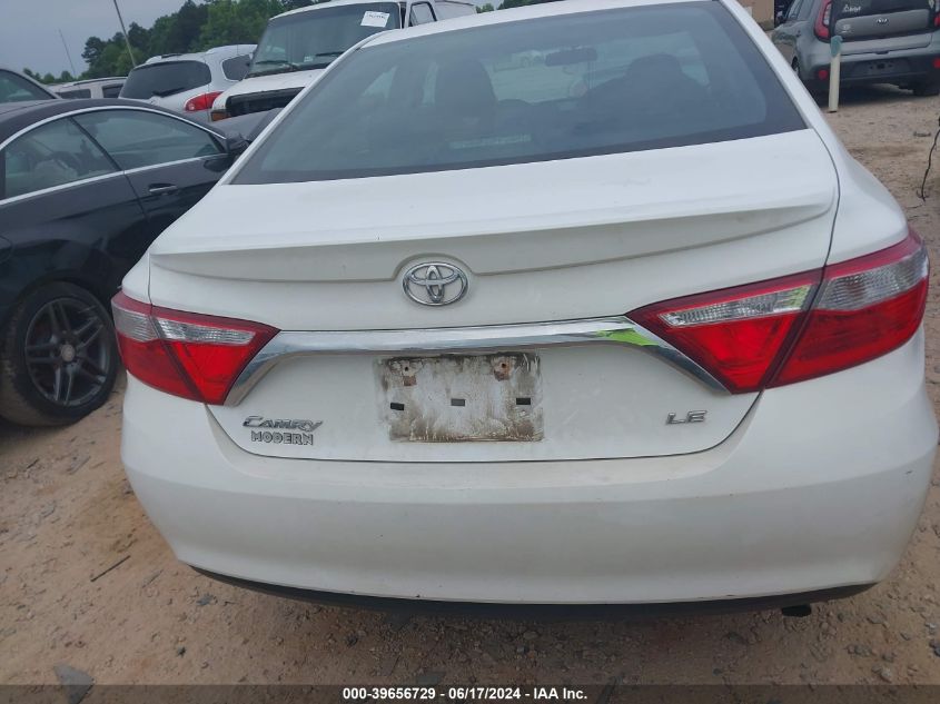 2016 Toyota Camry Le VIN: 4T1BF1FK1GU508126 Lot: 39656729