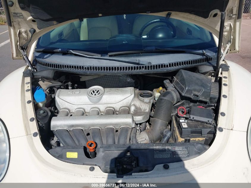 2008 Volkswagen New Beetle Se VIN: 3VWRG31Y08M401434 Lot: 39656731