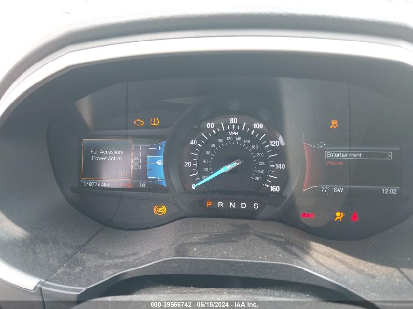 2020 Ford Edge Sel VIN: 2FMPK4J96LBA38571 Lot: 39656742