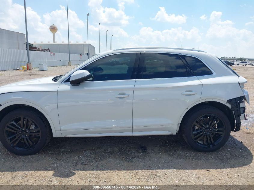 2019 Audi Q5 45 Premium VIN: WA1BNAFY6K2081164 Lot: 39656746