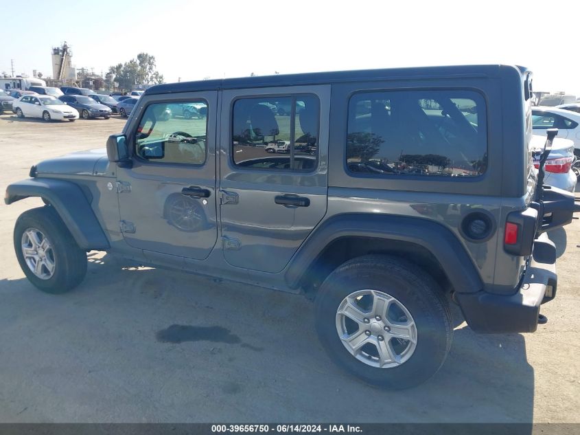 2018 Jeep Wrangler Unlimited Sport S 4X4 VIN: 1C4HJXDN8JW282997 Lot: 39656750