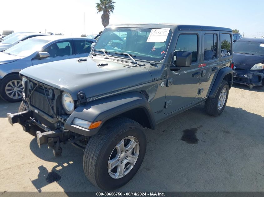 2018 Jeep Wrangler Unlimited Sport S 4X4 VIN: 1C4HJXDN8JW282997 Lot: 39656750