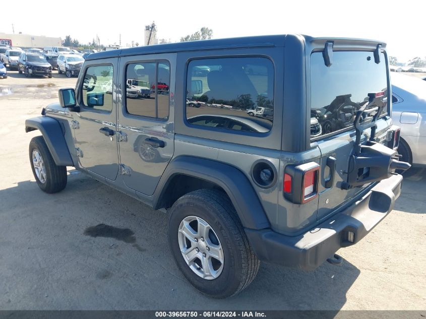 2018 Jeep Wrangler Unlimited Sport S 4X4 VIN: 1C4HJXDN8JW282997 Lot: 39656750