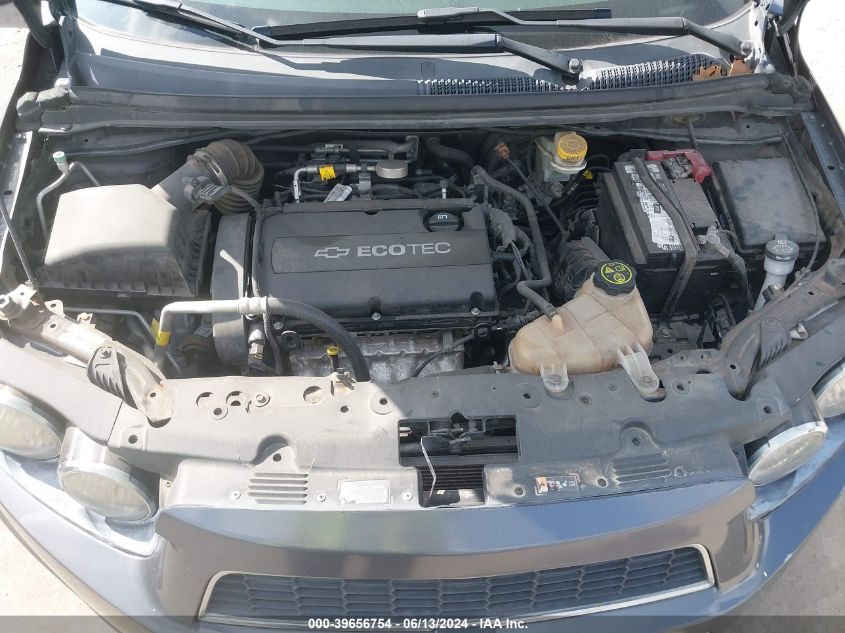 2013 Chevrolet Sonic Lt Auto VIN: 1G1JC6SH0D4218609 Lot: 39656754