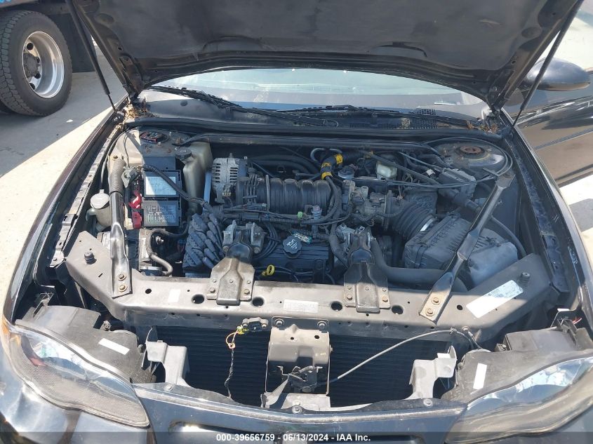 2003 Chevrolet Monte Carlo Ss VIN: 2G1WX15KX39150125 Lot: 39656759