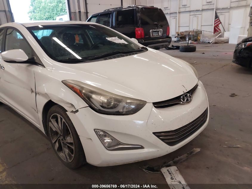 2014 Hyundai Elantra Limited VIN: 5NPDH4AE5EH462303 Lot: 39656769