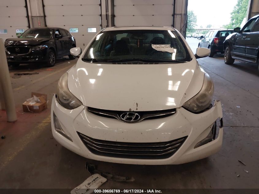 2014 Hyundai Elantra Limited VIN: 5NPDH4AE5EH462303 Lot: 39656769