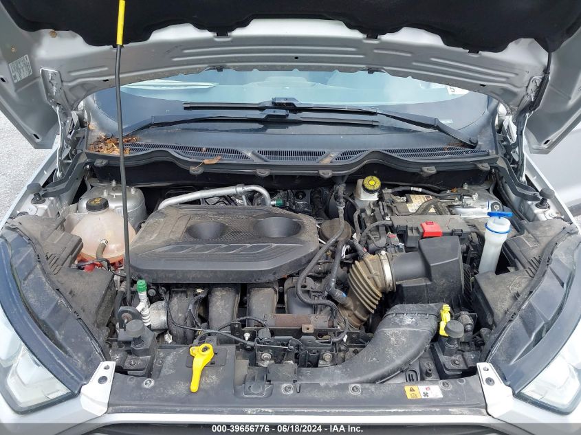 2019 Ford Ecosport Se VIN: MAJ6S3GL0KC291029 Lot: 39656776