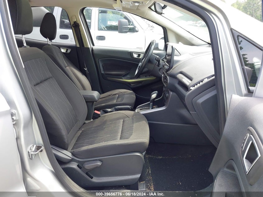 VIN MAJ6S3GL0KC291029 2019 FORD ECOSPORT SE