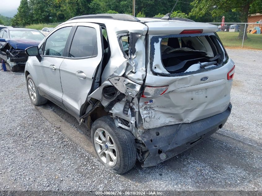 2019 Ford Ecosport Se VIN: MAJ6S3GL0KC291029 Lot: 39656776