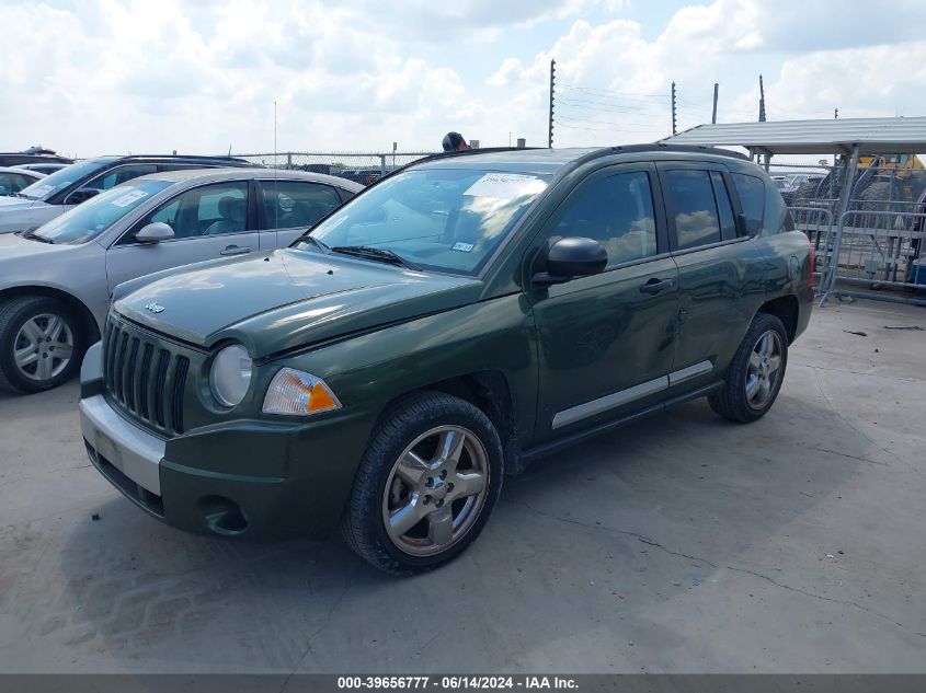 2007 Jeep Compass Limited VIN: 1J8FT57W87D416253 Lot: 39656777