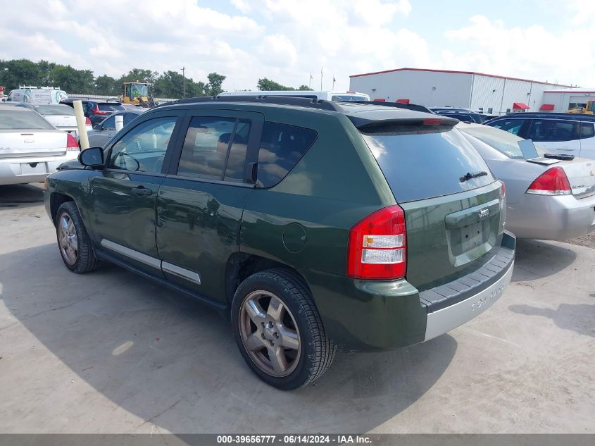 2007 Jeep Compass Limited VIN: 1J8FT57W87D416253 Lot: 39656777