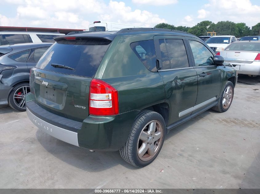 2007 Jeep Compass Limited VIN: 1J8FT57W87D416253 Lot: 39656777