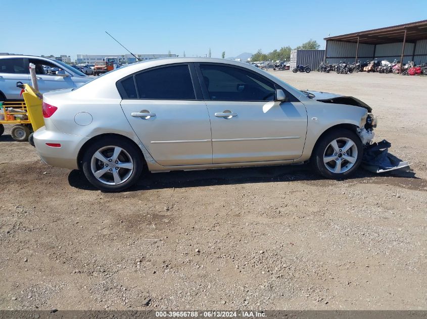 2005 Mazda Mazda3 I VIN: JM1BK12F951291643 Lot: 39656788