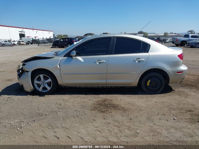 2005 Mazda Mazda3 I VIN: JM1BK12F951291643 Lot: 39656788