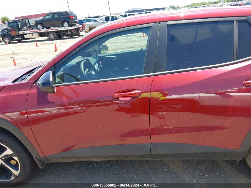 2024 Chevrolet Trax Fwd 1Rs VIN: KL77LGE22RC132663 Lot: 39656802