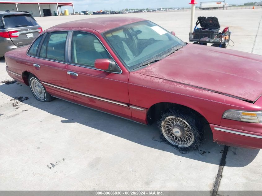 1996 Ford Crown Victoria Lx VIN: 2FALP7467TX106831 Lot: 39656830