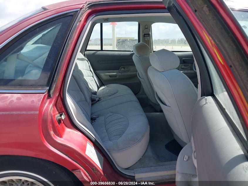 1996 Ford Crown Victoria Lx VIN: 2FALP7467TX106831 Lot: 39656830