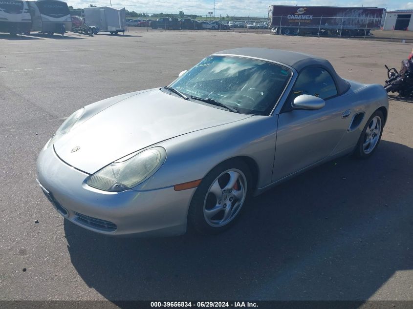 2002 Porsche Boxster S VIN: WP0CB29812U662614 Lot: 39656834