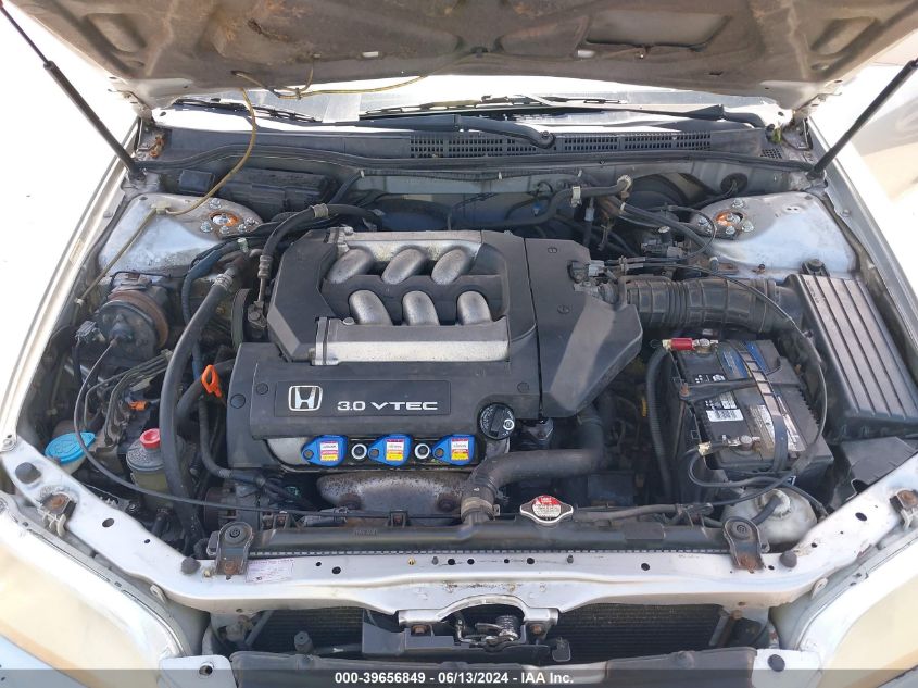2000 Honda Accord 3.0 Lx VIN: 1HGCG2247YA015445 Lot: 39656849
