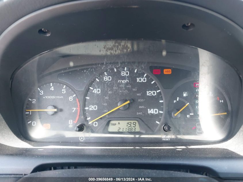 2000 Honda Accord 3.0 Lx VIN: 1HGCG2247YA015445 Lot: 39656849