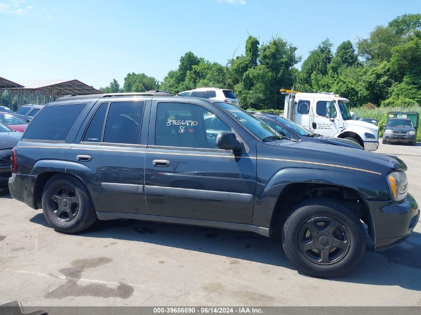2005 Chevrolet Trailblazer Ls VIN: 1GNDT13S552173463 Lot: 39656890