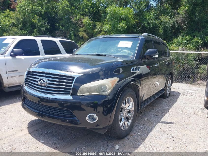 2012 Infiniti Qx56 VIN: JN8AZ2NF1C9518805 Lot: 39656893