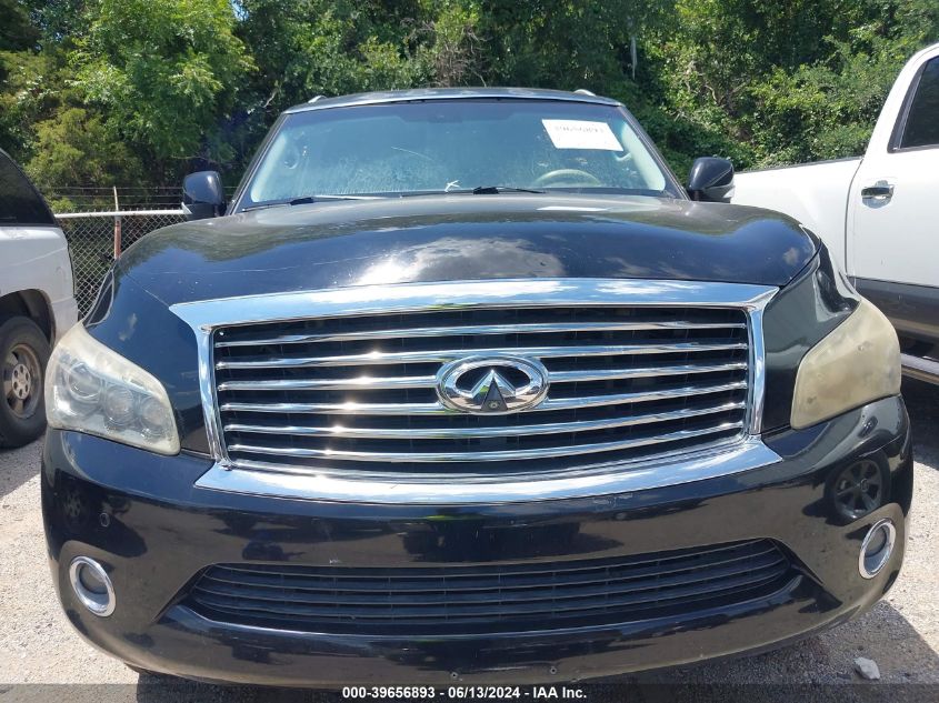 2012 Infiniti Qx56 VIN: JN8AZ2NF1C9518805 Lot: 39656893