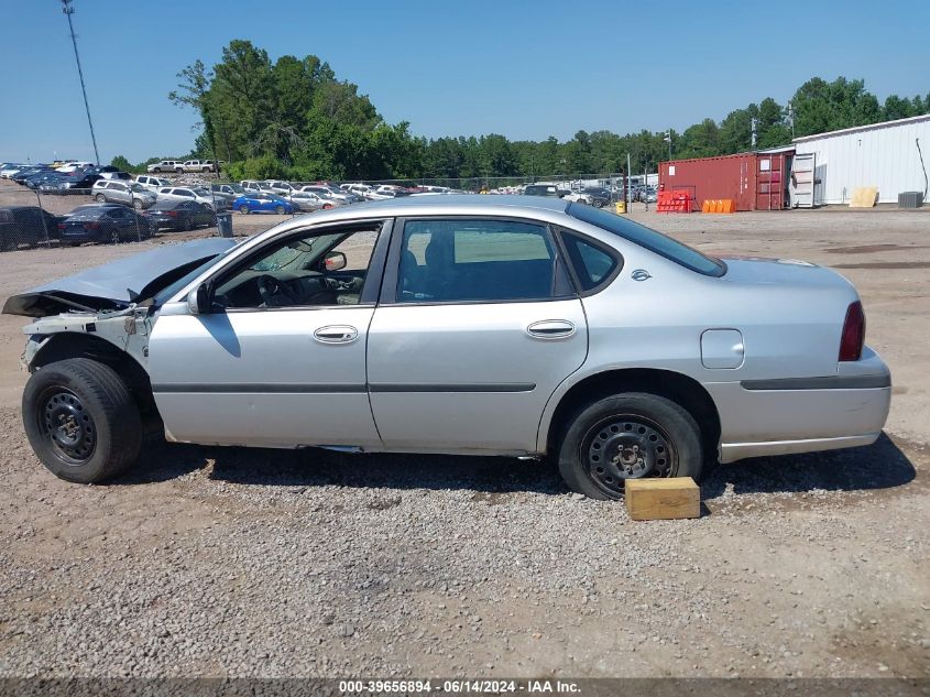 2004 Chevrolet Impala VIN: 2G1WF52E249126962 Lot: 39656894