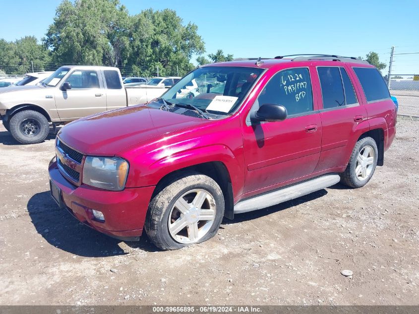 2008 Chevrolet Trailblazer Lt VIN: 1GNDT13S982113013 Lot: 39656895