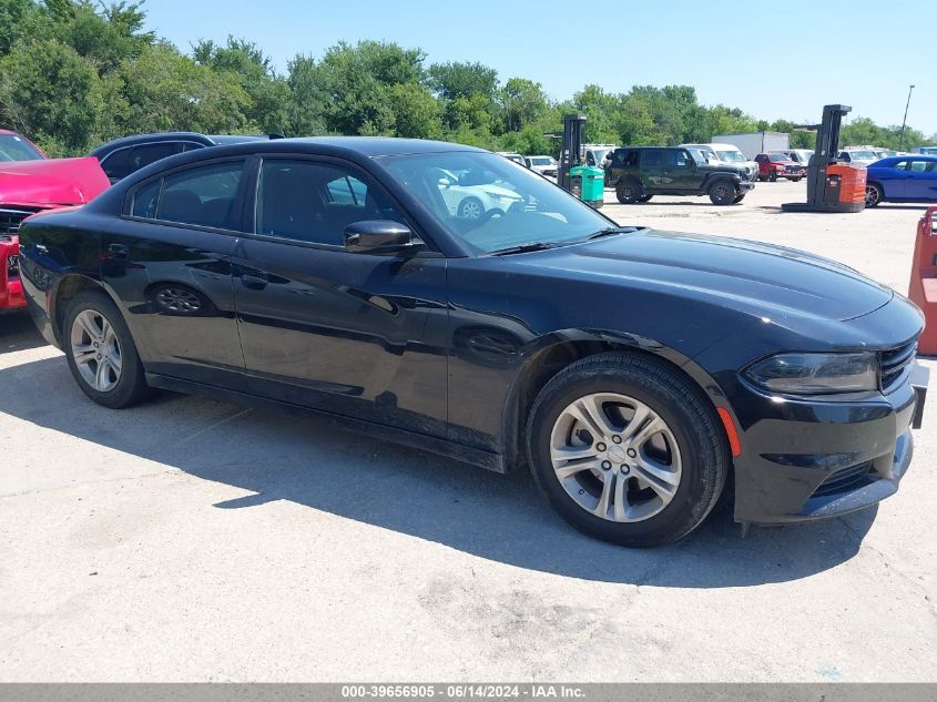 2023 Dodge Charger Sxt VIN: 2C3CDXBG7PH530691 Lot: 39656905