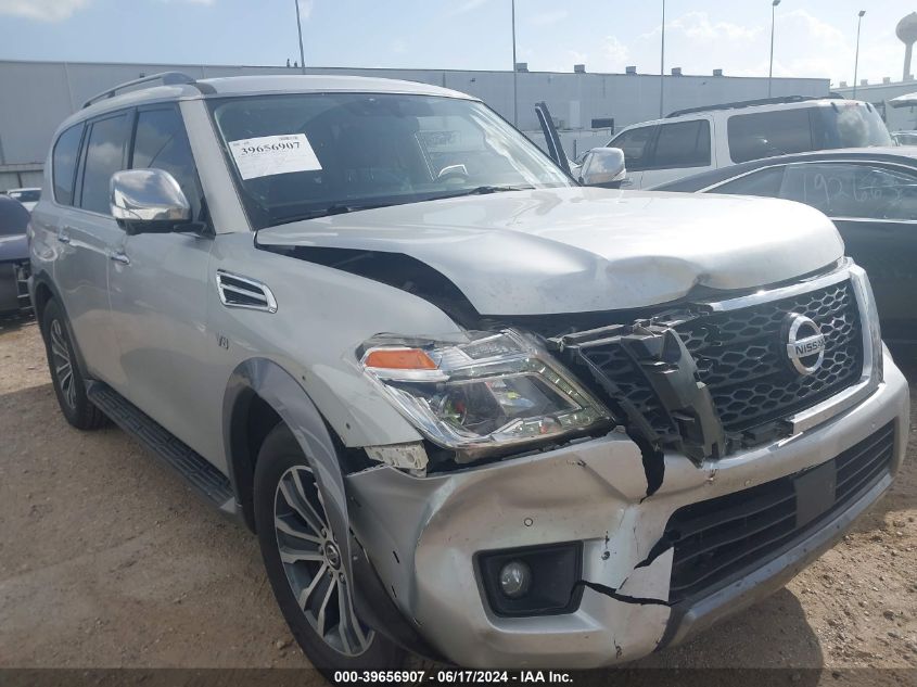 2019 Nissan Armada Sl VIN: JN8AY2ND6K9089063 Lot: 39656907