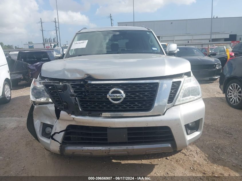 2019 Nissan Armada Sl VIN: JN8AY2ND6K9089063 Lot: 39656907