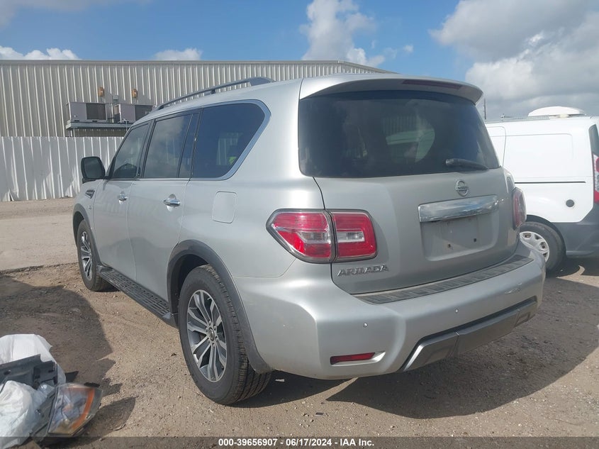 2019 Nissan Armada Sl VIN: JN8AY2ND6K9089063 Lot: 39656907