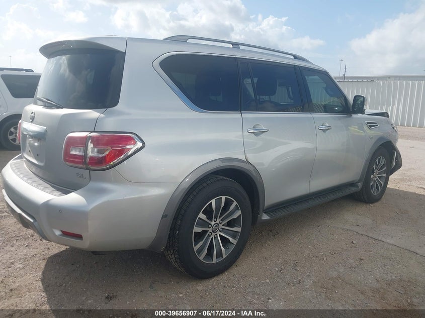 2019 Nissan Armada Sl VIN: JN8AY2ND6K9089063 Lot: 39656907