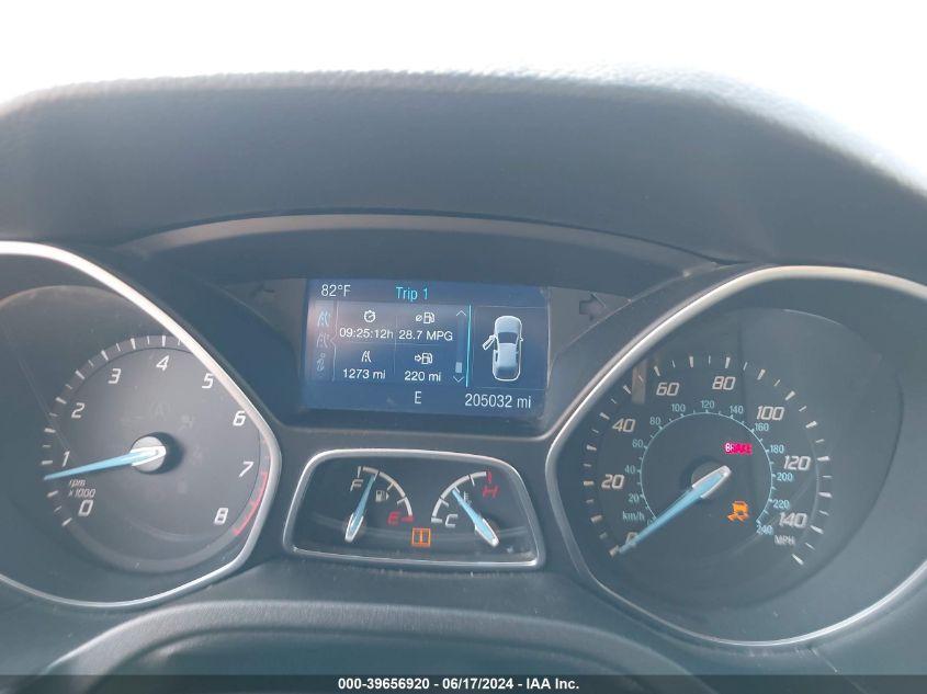 2014 Ford Focus Se VIN: 1FADP3F29EL254132 Lot: 39656920