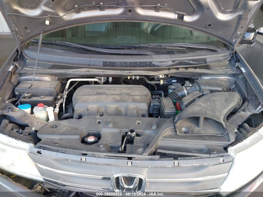 2012 Honda Odyssey Ex-L VIN: 5FNRL5H66CB108357 Lot: 39656928