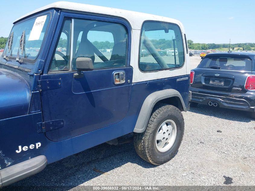 1990 Jeep Wrangler / Yj VIN: 2J4FY29T0LJ552483 Lot: 39656932