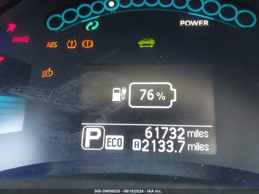 2013 Nissan Leaf Sl VIN: 1N4AZ0CPXDC413928 Lot: 39656935