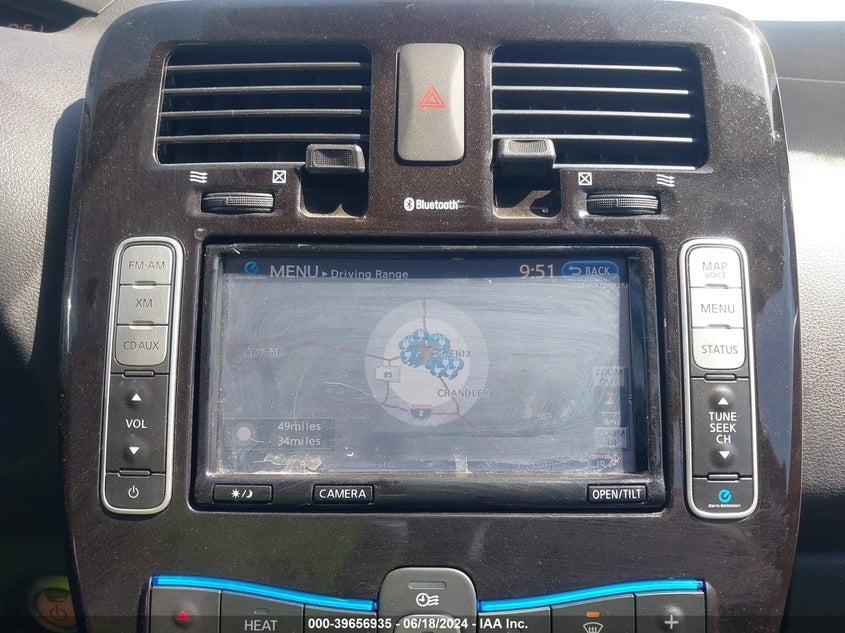 2013 Nissan Leaf Sl VIN: 1N4AZ0CPXDC413928 Lot: 39656935